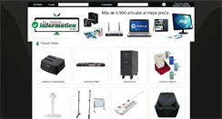 Desktop Screenshot of lamejorinformatica.com